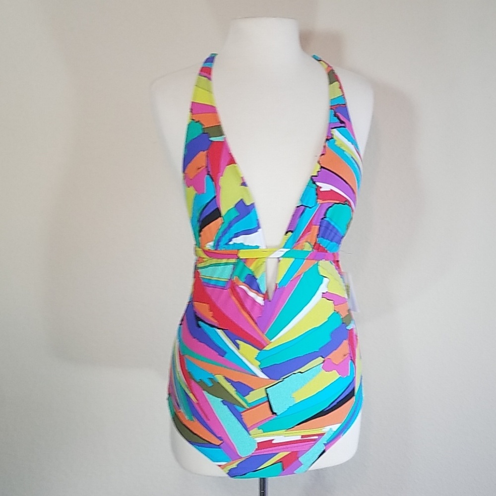 NWT Trina Turk One Piece Bathing Suit Sz 10